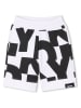 DKNY Bermudy w kolorze czarno-białym