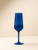 Hermia 2-delige set: champagneglazen blauw - 195 ml
