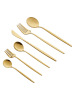 Hermia 36tlg. Besteck-Set in Gold