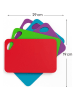 Hermia 4er-Set: Schneidebretter in Bunt - (L)29 x (B)19 cm