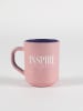 Hermia 3er-Set: Tassen in Rosa/ Gelb/ Lila - 250 ml