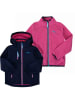 Peek U 3in1-Funktionsjacke "Celeste" in Dunkelblau/ Pink