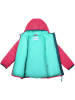 Peek U All-season doorgestikte jas "Prim" roze/turquoise