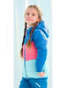 Peek U Ganzjahres-Steppjacke "Prim" in Blau/ Pink/ Türkis
