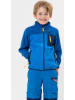 Peek U Fleece vest "Wave" blauw