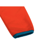Peek U Fleecejacke "Wave" in Orange/ Dunkelblau