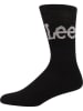 Lee 3er-Set: Socken "Crobett" in Schwarz