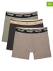 Wrangler 3er-Set: Boxershorts "Joffrey" in Anthrazit/ Grau