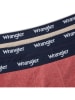 Wrangler Bokserki (3 pary) "Boone" w kolorze granatowym, beżowym i koralowym