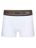 LEE Underwear 3er-Set: Boxershorts "Forster" in Weiß/ Blau/ Hellblau