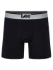 LEE Underwear 3er-Set: Boxershorts "Raymar" in Schwarz/ Khaki/ Grau