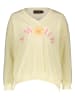 miss goodlife Bluza "Amour" w kolorze jasnożółtym