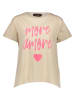 miss goodlife Shirt "More Amore" beige/lichtroze