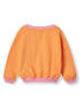 Småfolk Sweatshirt "Schmetterlinge" in Orange/ Pink