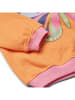 Småfolk Sweatshirt "Schmetterlinge" in Orange/ Pink