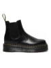Dr. Martens Leren chelseaboots zwart