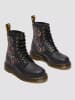 Dr. Martens Leder-Boots "1460 Vonda" in Schwarz/ Bunt