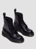 Dr. Martens Leren boots "1460 Croco" zwart