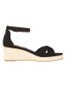 Tommy Hilfiger Shoes Keilsandaletten in Schwarz