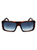 David Beckham Herren-Sonnenbrille in Blau/ Braun