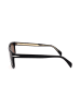 David Beckham Herren-Sonnenbrille in Schwarz/ Hellbraun