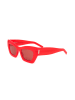 Hugo Boss Damen-Sonnenbrille in Rot