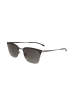 Hugo Boss Herren-Sonnenbrille in Braun-Silber/ Grau