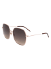 Hugo Boss Damen-Sonnenbrille in Gold/ Braun