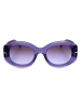 Hugo Boss Dameszonnebril paars