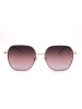 Hugo Boss Damen-Sonnenbrille in Gold/ Braun