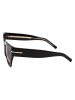 Hugo Boss Damen-Sonnenbrille in Schwarz/ Hellbraun