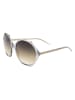 Hugo Boss Damen-Sonnenbrille in Transparent/ Beige