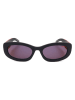 HUGO Damskie okulary przeciwsłoneczne w kolorze czarnym