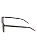 HUGO Damen-Sonnenbrille in Schwarz/ Dunkelblau