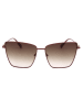 Longchamp Damskie okulary przeciwsłoneczne w kolorze bordowo-jasnobrązowym