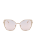 Longchamp Damen-Sonnenbrille in Gold/ Beige