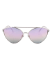 Swarovski Damen-Sonnenbrille in Silber/ Hellgrau