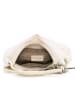Anna Morellini Leder-Schultertasche "Alba" in Beige - (B)38 x (H)34 x (T)10 cm
