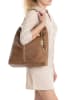 Anna Morellini Leren shopper "Caroline" camel - (B)42 x (H)38 x (D)17 cm