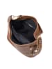 Anna Morellini Leder-Shopper "Caroline" in Camel - (B)42 x (H)38 x (T)17 cm