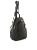 Anna Morellini Leder-Rucksack in Schwarz - (B)24 x (H)30 x (T)12 cm