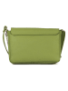 Anna Morellini Leder-Umhängetasche "Lola" in Grün - (B)24 x (H)18 x (T)6 cm