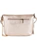 Anna Morellini Leder-Umhängetasche "Beverly" in Gold - (B)22 x (H)18 x (T)2 cm