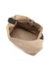 Anna Morellini Leren schoudertas "Sebastiana" beige - (B)38 x (H)36 x (D)14 cm
