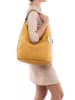 Anna Morellini Leren schoudertas "Sebastiana" mosterdgeel - (B)38 x (H)36 x (D)14 cm