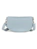 Anna Morellini Leder-Gürteltasche "Berenice" in Hellblau - (B)25 x (H)14 x (T)1 cm