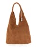 Anna Morellini Leder-Shopper "Eleonora" in Camel - (B)40 x (H)31 x (T)2 cm