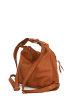 Anna Morellini Leder-Schultertasche in Braun - (B)35 x (H)31 x (T)16 cm
