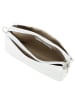 Anna Morellini Leren schoudertas "Idalia" wit - (B)24 x (H)16 x (D)9 cm