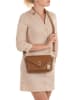 Anna Morellini Leren schoudertas "Terina" lichtbruin - (B)24 x (H)16 x (D)6,5 cm